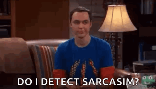 Sheldon Cooper Sitting On Couch With Lamp GIF