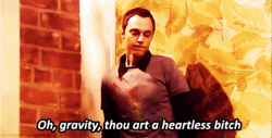 Sheldon Gravity GIF