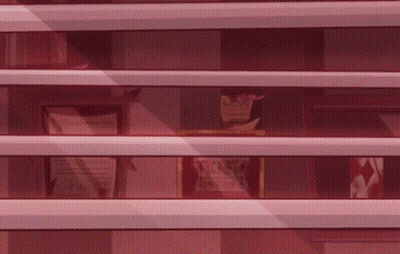 Shelf With Picture Saying Seks GIF