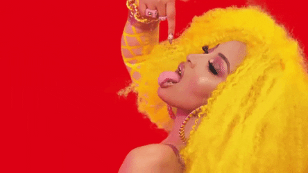 Shenseea Dripping Water Gun In Mouth GIF