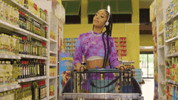 Shenseea Oh Sure Singing In The Mart GIF