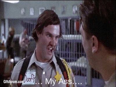 Sheriff Saying My Ass To Another Man GIF