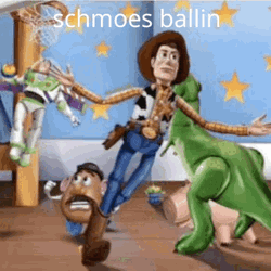 Sheriff Woody Ballin Toy Story Meme GIF
