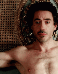 Sherlock Holmes On Bed GIF