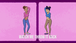 Shes Watch Me Throw It Back GIF