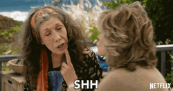 Shh Actress Lily Tomlin GIF