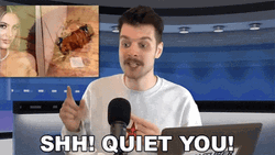 Shh Quiet You Writer Benedict Townsend GIF