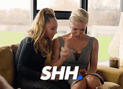 Shh Two Women GIF