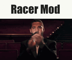 Shia Labeouf Clapping Racer Mod GIF