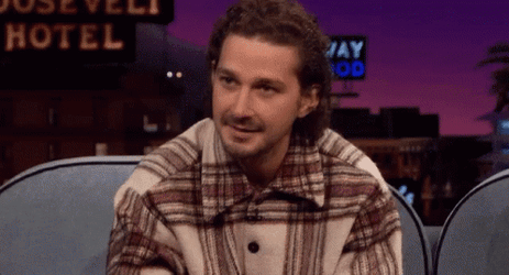 Shia Labeouf Point Finger GIF