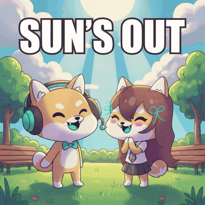 Shiba Inu Dogs Sun's Out