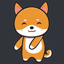 Shiba Inu Hunting Dog Cute Happy Dance GIF
