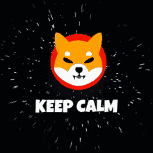 Shiba Inu Hunting Dog Space Keep Calm Buy More GIF