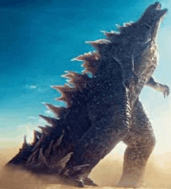 Shiftertekstickers Godzilla Meme GIF