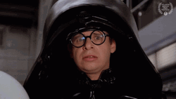 Shifty Eyes Dark Helmet Spaceballs  GIF