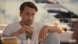 Shifty Eyes Kieran Culkin Succession GIF