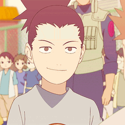 Shikamaru Nara Choji Akimichi Nod GIF