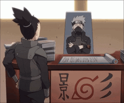Shikamaru Nara Kakashi Spinning GIF