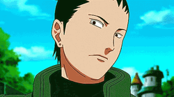 Shikamaru Nara Naruto Wink GIF