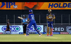 Shikhar Dhawan Cricketer Kneel Down GIF