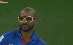 Shikhar Dhawan Indian Cricket Player GIF