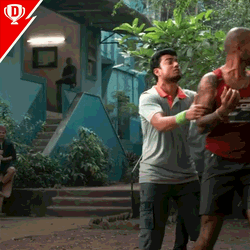 Shikhar Dhawan Push Funny Ad GIF