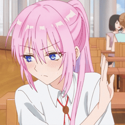 Shiki Mori Talk To The Hand GIF