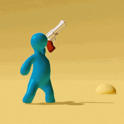 Shimmy With Gun Dancing GIF