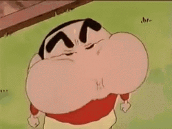 Shin Chan Shinnosuke Nohara Big Cheeks GIF