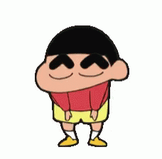 Shin Chan Sorry Bowing Down GIF