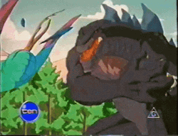 Shin Godzilla Engaged In Fierce Battle GIF