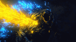Shin Godzilla Mouth Close Up Loop Shot GIF