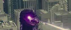 Shin Godzilla Unleashing Laser And Flames On Air GIF