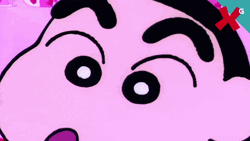 Shinchan Amazed Blink GIF