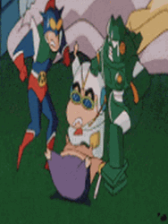 Shinchan Beat Up GIF
