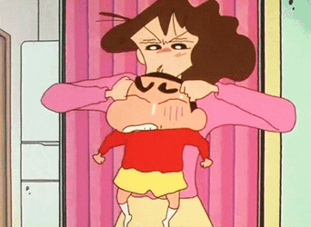 Shinchan Rub GIF