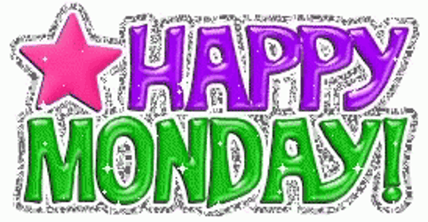 Shining Animated Happy Monday GIF