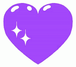 Shining Purple Heart