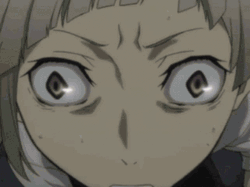 Shinji And Girl Shocked GIF