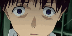 Shinji Dizzy Face GIF