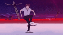 Shinji Field Dancing GIF