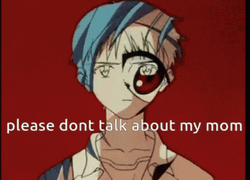 Shinji Says Please Don't Talk About My Mom GIF