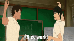 Shinjiro Chikami High Five Nice Work GIF