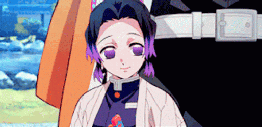 Shinobu Kocho Anime Smirk GIF