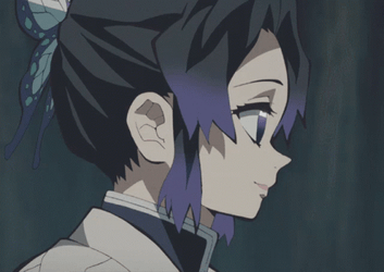Shinobu Kocho Finger Pointing Up GIF