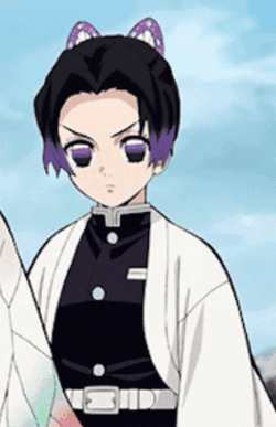 Shinobu Kocho Short Hair Look GIF