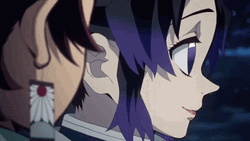 Shinobu Kocho Turning Her Head GIF