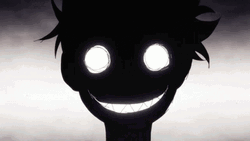 Shinra Kurusabe Scary Dark Image GIF