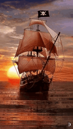 Ship Water GIF