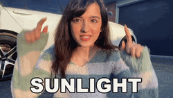 Shirley Setia Sunlight GIF